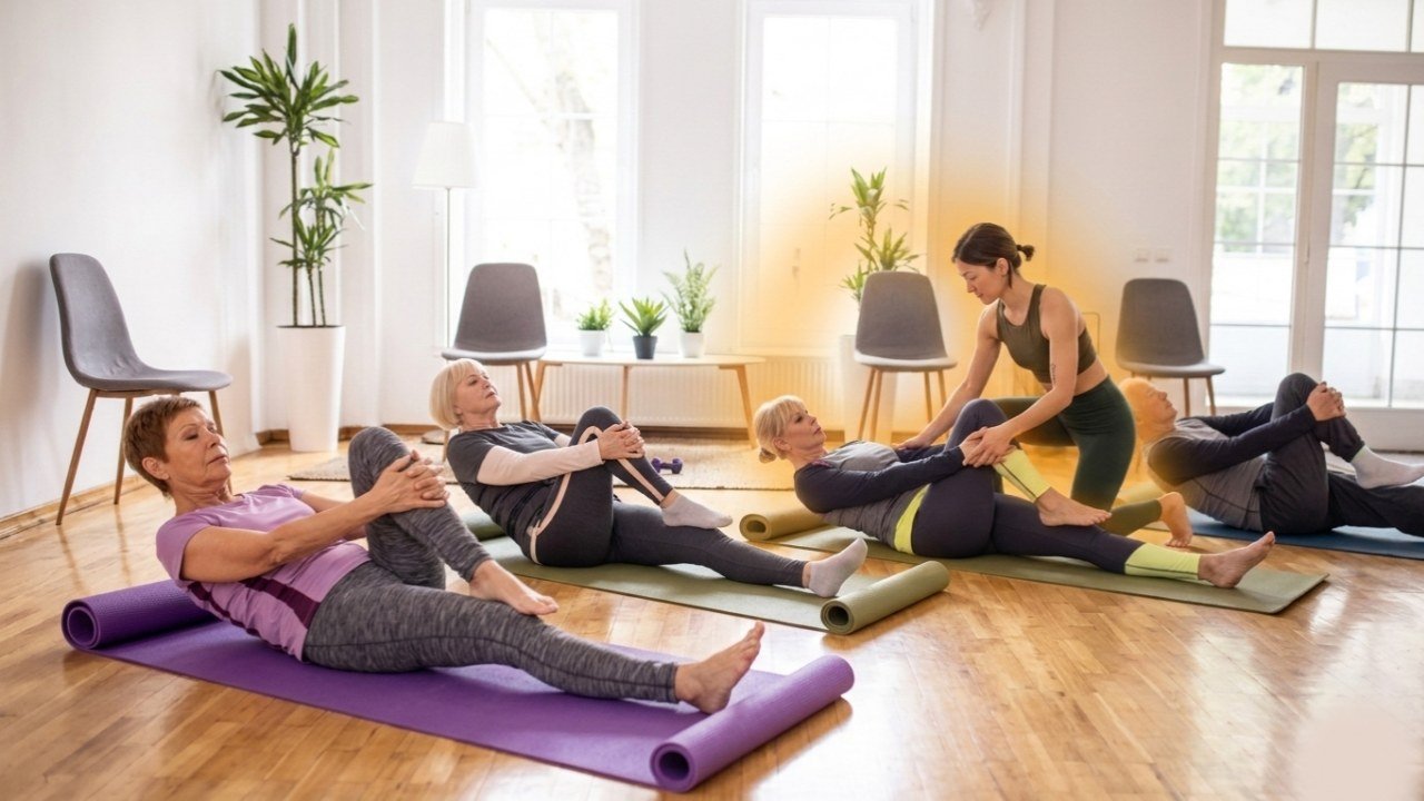 4 Evening Yoga Poses That Instantly Relax Tight Hips After a Long Day